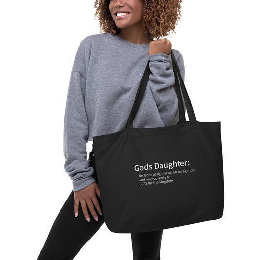 Gods Daughter tote bag